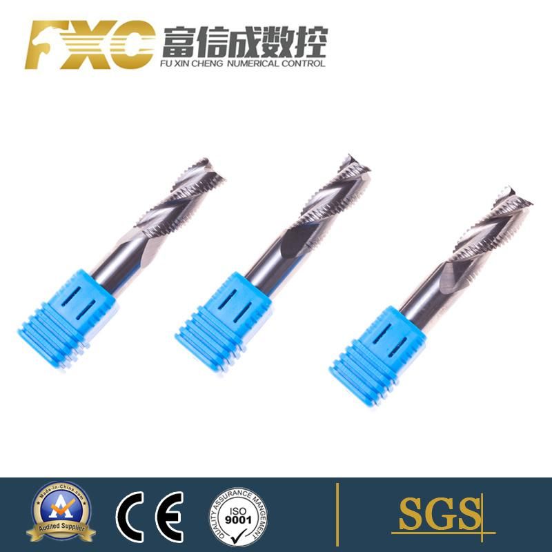 3 Flutes Carbide Big Size Roughing End Mill for Aluminum