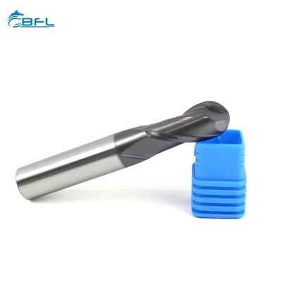 Bfl Tungsten Carbide 2 Flute Ball Nose End Mill Machine Tool
