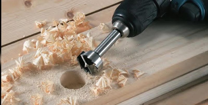 Woodworking Carbide Hinge Boring Wood Forstner Drill Bit Set