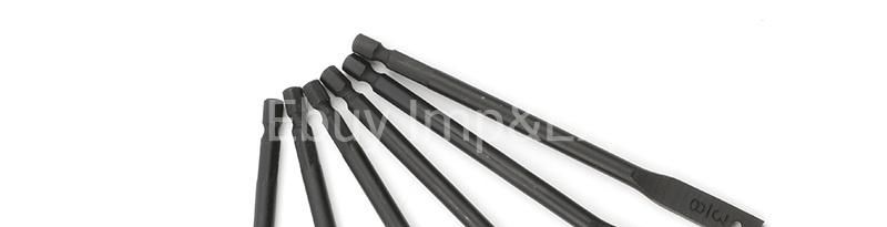 Flat Wood Spade Drill Bit with Cutting Groove and Larger Shank