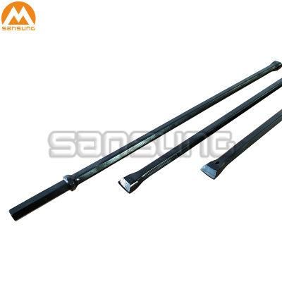 Carburized 32/34/36/38/40/42/45mm Chisel End Hex Drill Steel Rod