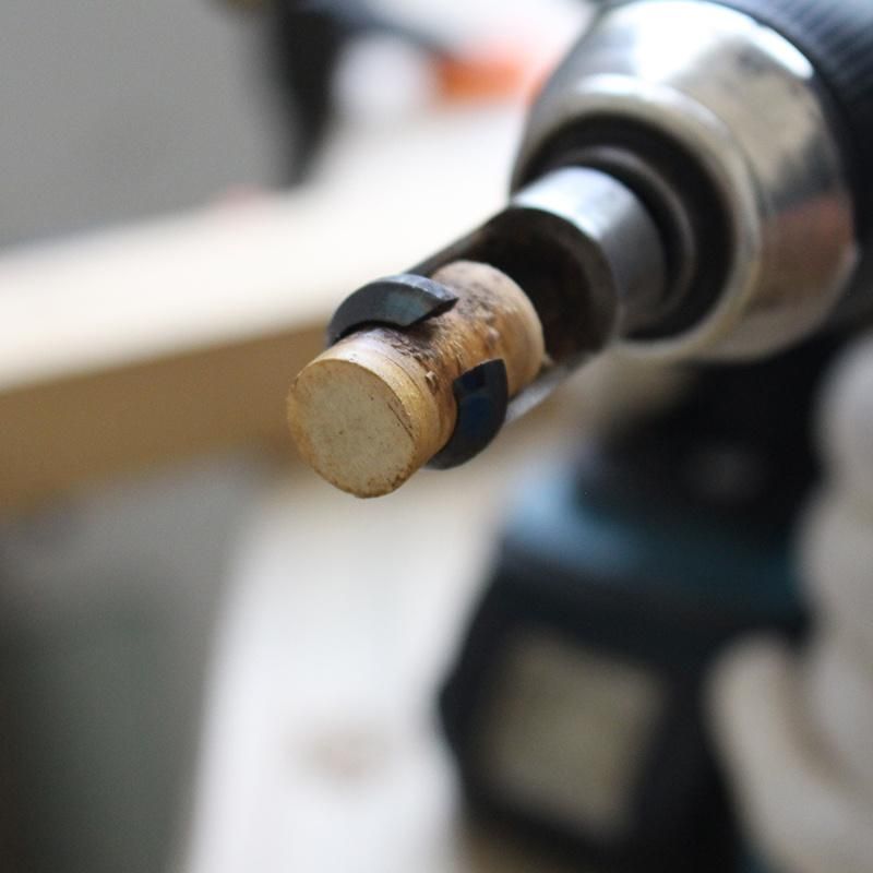 Deep 12mm Self Centering Plug Cutter for Wood