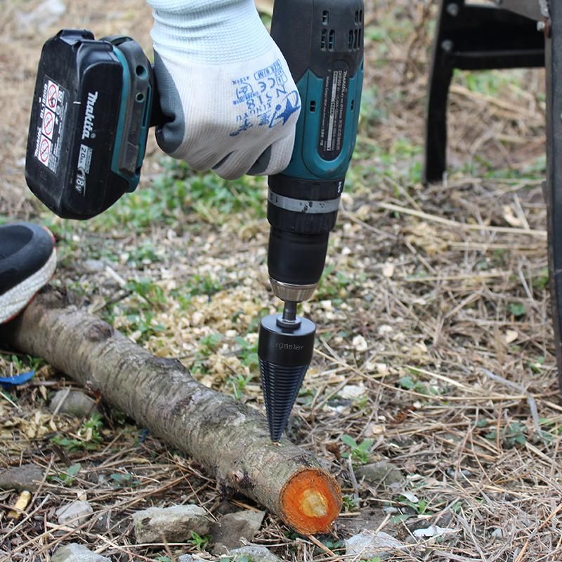 Hex Shank Firewood Auger Drill Bit for Splitting Wood