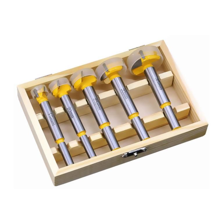 5PCS 15 20 25 30 35mm Forstner Drill Bits Set