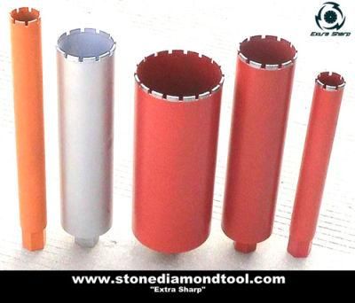 Diamond Construction Core Drill Bits for Brick Wall, Reinforced Concrete