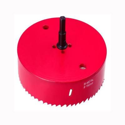 Heavy Duty Steel Corn Bi-Metal Hole Saw for Cutting Iron, Metal, Copper