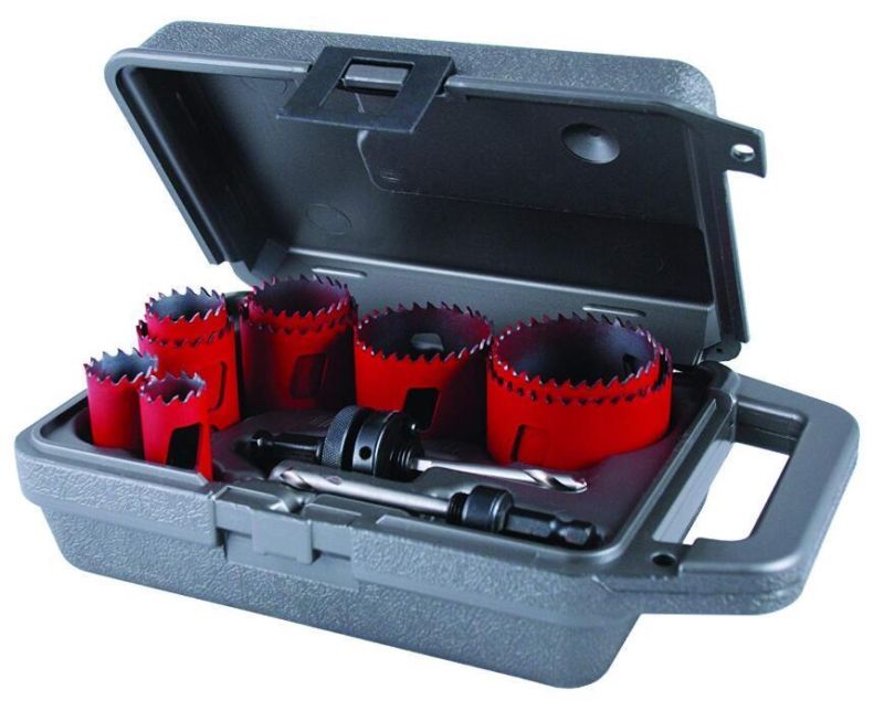 12PCS High Performance Bi-Metal Hole Saw Maintenance Kit