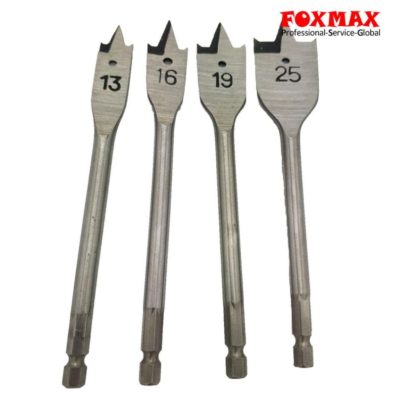 4PCS Flat Wood Bits Set (FXD-16)