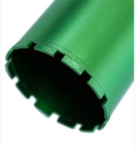 Laser Welded Diamond Core Drills with Flattop Segments
