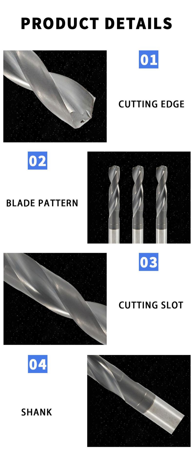 Best Quality Carbide Drill with Altin Coated