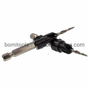 Power Tools HSS Drills Bits Customized Factory 1/4 Hex Shank Tapered Twist Drill Bit
