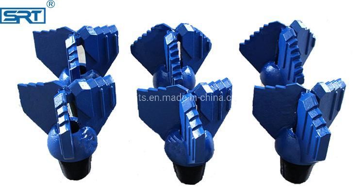 Three Wings Water Well Drilling Drag Bit, PDC Drag Bit, PDC Bit