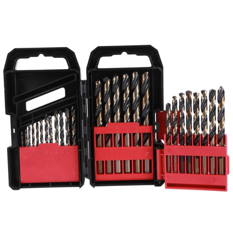 29PCS HSS Drill Bits Set for Metal Aluminum