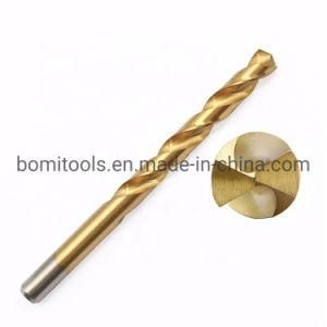 Power Tools Drill HSS Drills Bits Factory Titanium Coated Reduced Shank Drill Bit