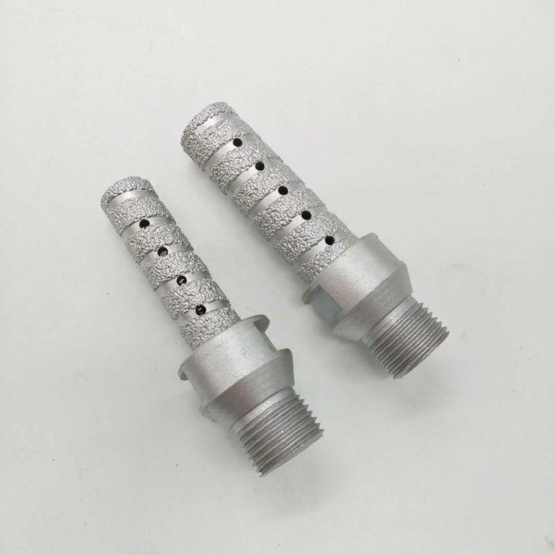 Brazed Finger Bits/ Concrete Vacuum Drills for CNC Machine