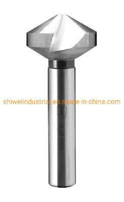 3 Flute 120 Deg. Countersink, HSS / HSS-Co Silver