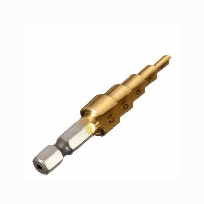 Step Drill Titanium Coated Hole Cutter