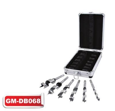 6PCS Black and White Wood Auger Drill Bit Set (GM-dB068)