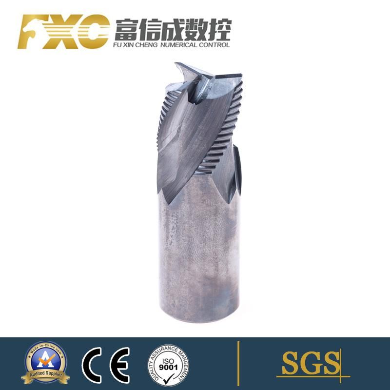 Big Size Carbide 3 Flutes Roughing End Mill for Aluminum