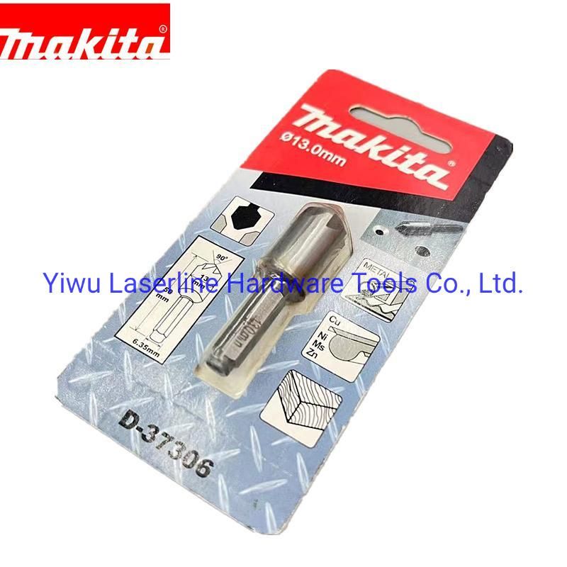 Excellent Performance HSS Countersink Hex Shank Makita Original Drill Bit for Metal Steel Copper Ni Alu Hole Chamfering