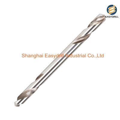Bright Finish HSS Drill Bit HSS Drill Fully Ground Double Ends HSS Twist Drills for Stainless Steel Metal Aluminium (SED-HDE02)