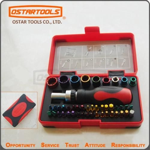 28PCS Color Socket Screwdriver Bits Set