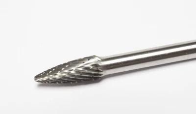 1/4&quot; Shank, Aluminum and Soft Metals Carbide Burrs