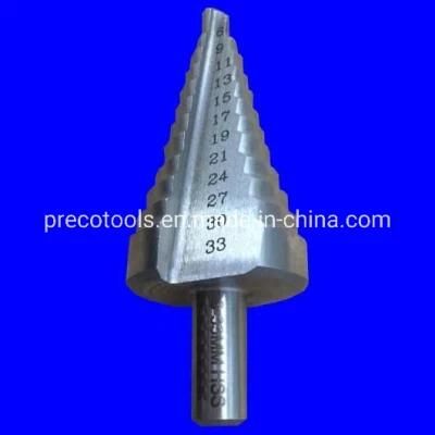 Supplier of HSS Step Drill Bits with 2 Flute