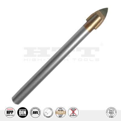 Premium Quality Tct Arc Glass Tile Drill Bit Cylindrical Shank for Glass Tile Ceramic Porcelain Stone Slab Drilling