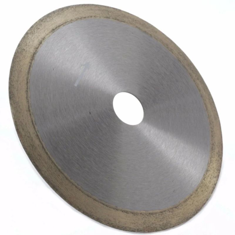 Diamond Continuous Rim Saw Wet Cutting Blade for Ceramic Tile and Glass