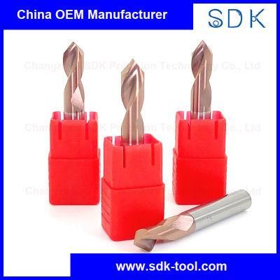 China Standard Wholesale Carbide Spot Drill Bits for Steel