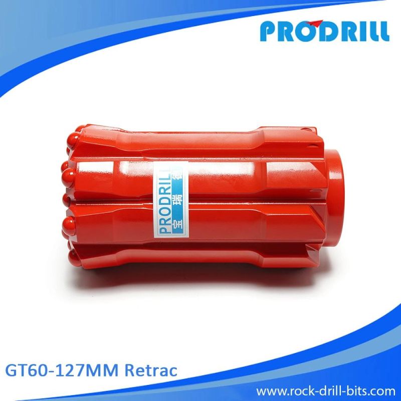 Gt60-127 Retrac Threaded Button Bits for Top Hammer Drilling