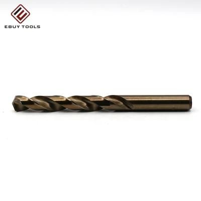 Cobalt High Speed Steel Twist Drill Bit for Hardened Metal, Stainless Steel, Cast Iron and Wood