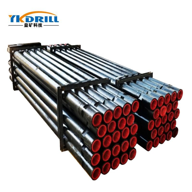 Water Well Drilling Drill Rod API Thread Wear Resistant 76mm 2m Rock Blasting Friction Welding DTH Drill Pipe