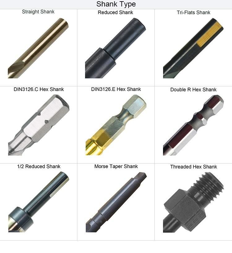 DIN8374 Straight Shank 90 Degree Fine Tolerance HSS Subland Two Step Drill Bit for Metal Drilling and Kreg Pocket Hole Jigging (SED-SD8374)