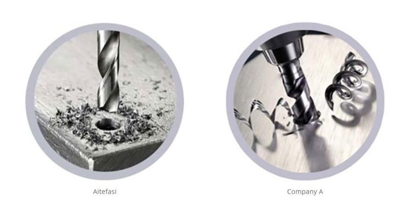 Customized Tungsten Solid Carbide 2flute Twist Drill Bits for Aluminum