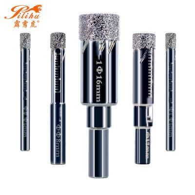 Round Shank Dry Diamond Drill Bits for Granite Ceramic Marble Tile Stone Glass Hard Materials