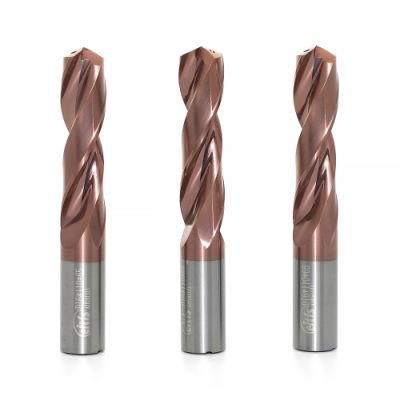 Solid Carbide Twist Drill Bit for Steel Machining