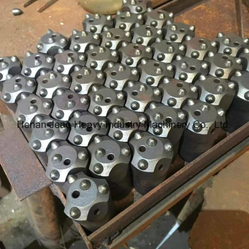 Tapered Rock Drill Chisel Bit, Cross Bit, Button Bit for Ore Mining