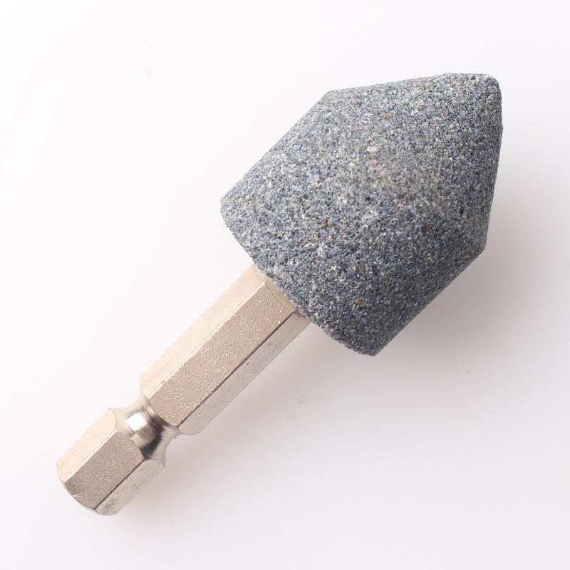 Abrasive Stone Points with 1/4-Inch Hex Shank