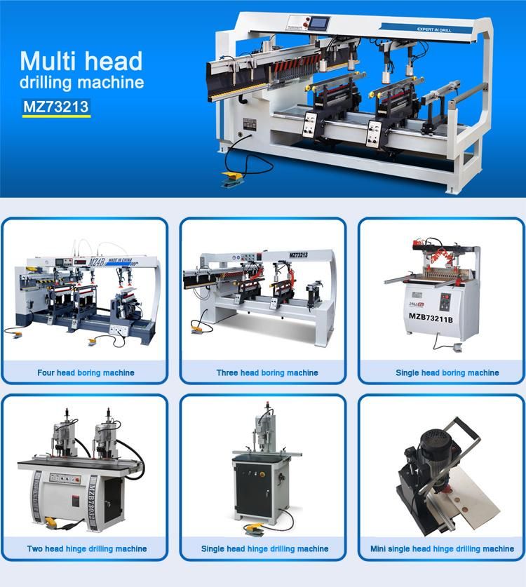 Door Mini Hinge Drilling Boring Machine for Woodworking