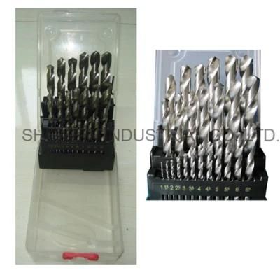 25PC HSS Fully Ground Twist Drill Set