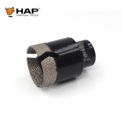 Black Color 45mm M14 Diamond Hole Saw Drill Bit for Glass Marble Tile