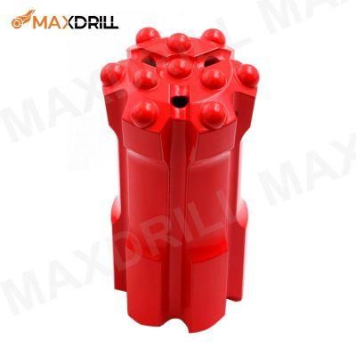 Maxdrill T38 70mm Drilling Button Bit Flat Face Standard Skirt