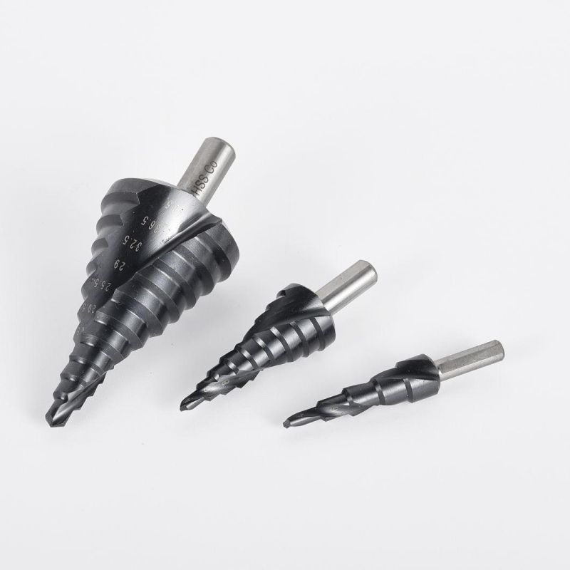 Behappy High-Speed Steel Step Drill Set for Metal Hole Drilling