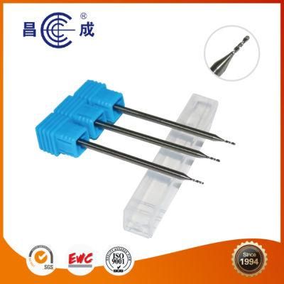 Fixed Shank Tungsten Carbide Long Flute Drill Bit for Drilling PCB