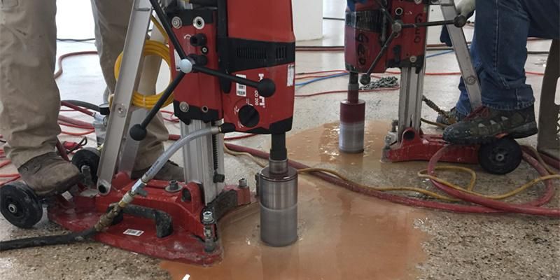 Portable Vertical Core Drill Machine for Diamond Core Drill Bits