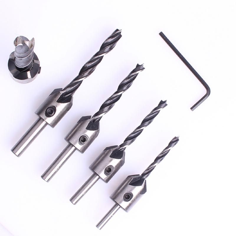 5 Flute Countersink Wood Drill Bit