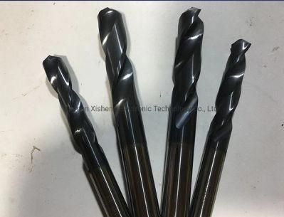 Solid Tungsten Drill Bit for Imported Super Hard Aluminum Stainless Steel Straight Shank Twist Drill