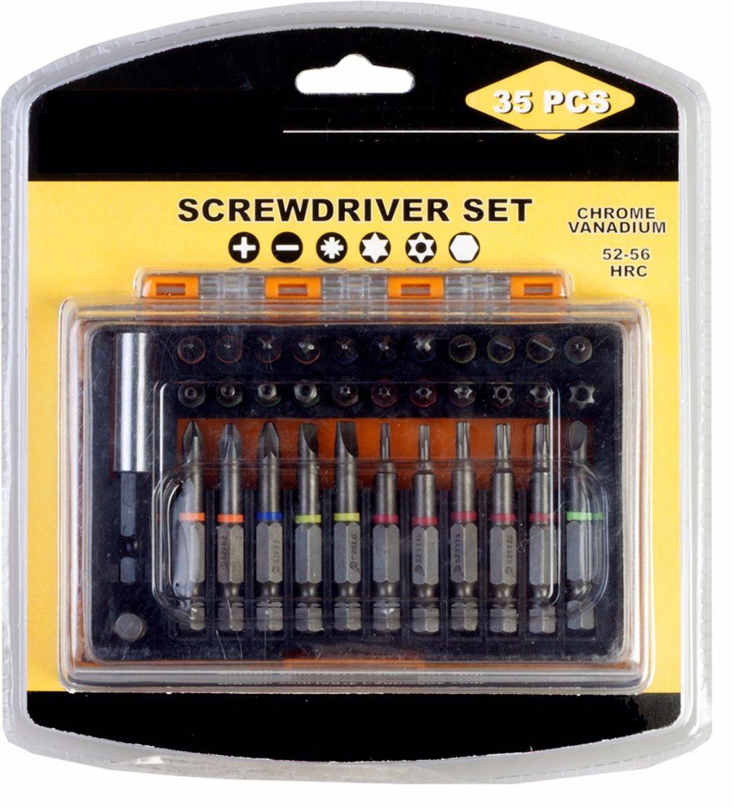 35PCS Screwdriver Bit Set for Wood Working